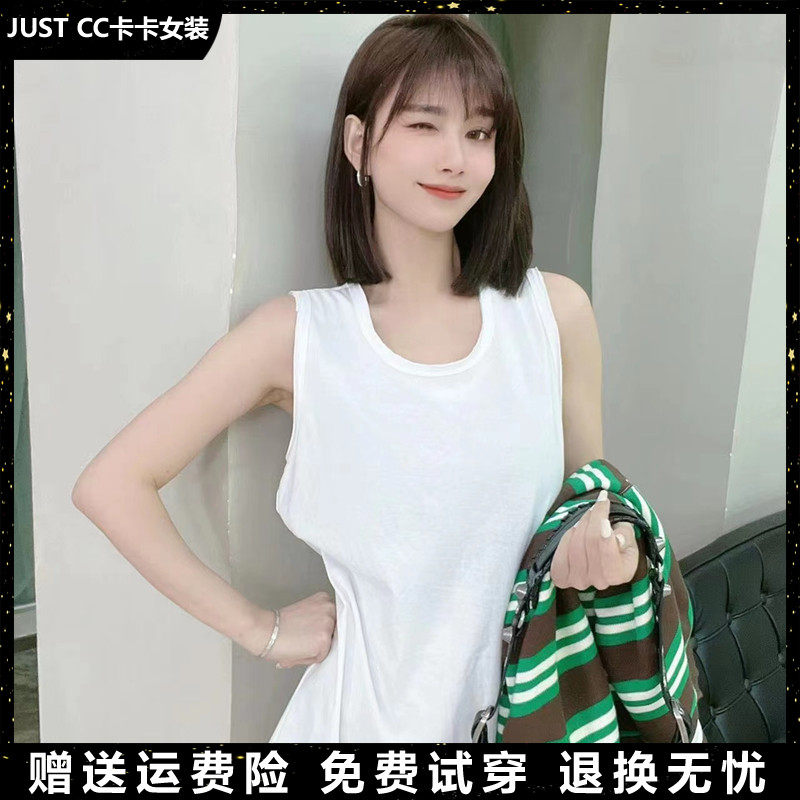 无袖通勤常规破洞棉绸卡女装