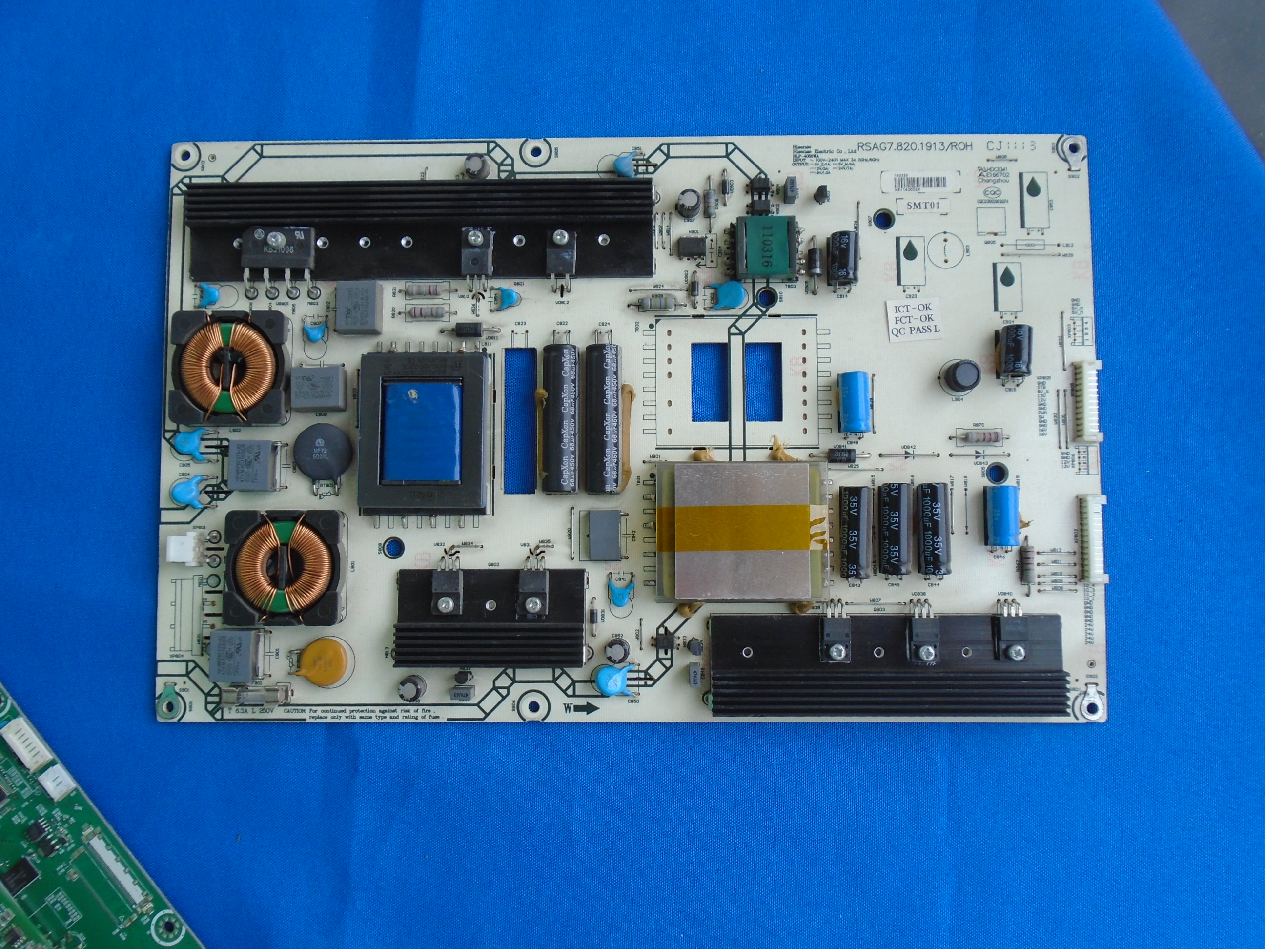 原装海信LED42K11P LED46K16X3D电源板RSAG7.820.1913 HLP-4055WA