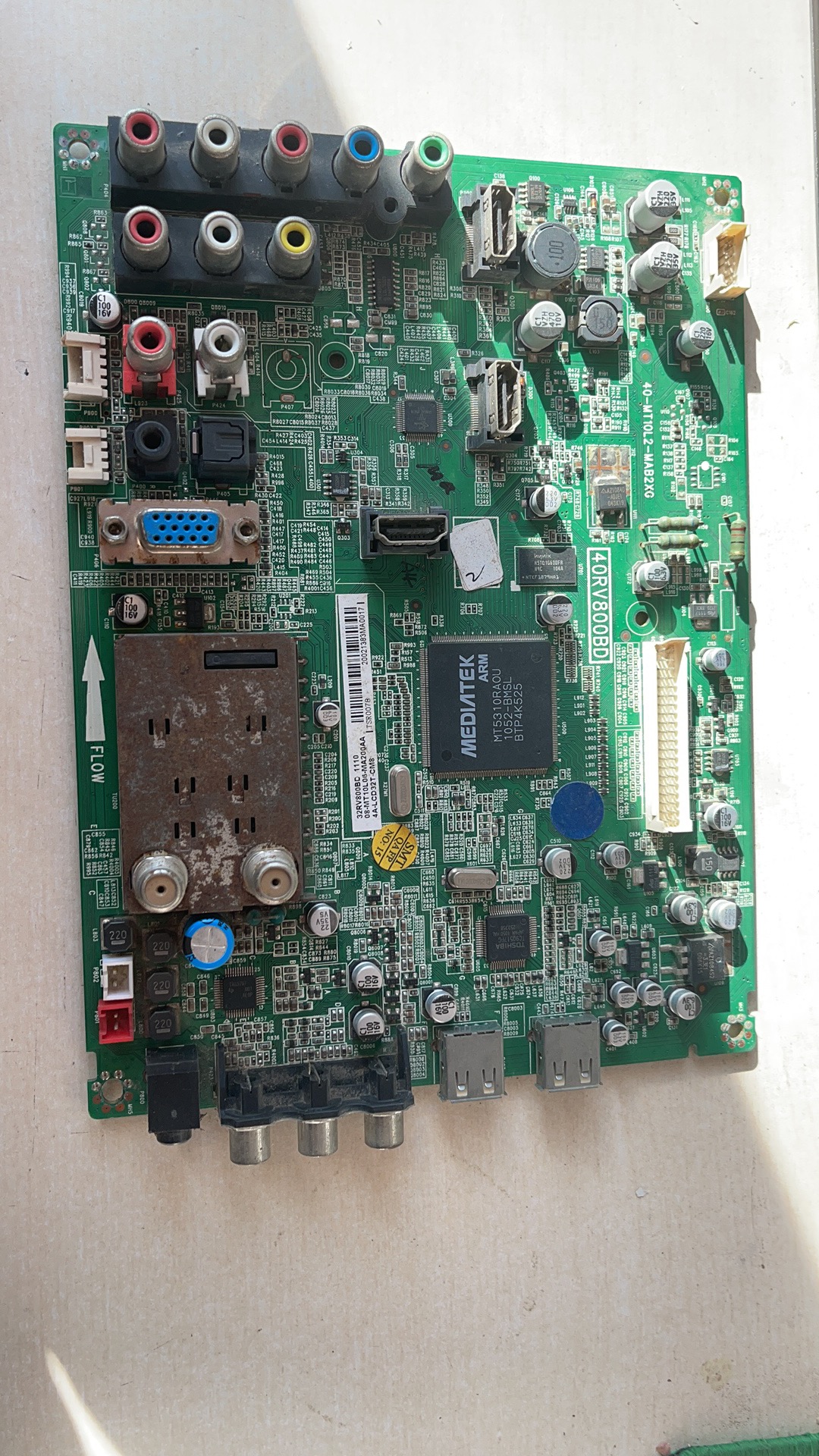 原装东芝32RV800BD 主板 40-MT10L2-MAB2XG / 40RV800BD 屏V315B5