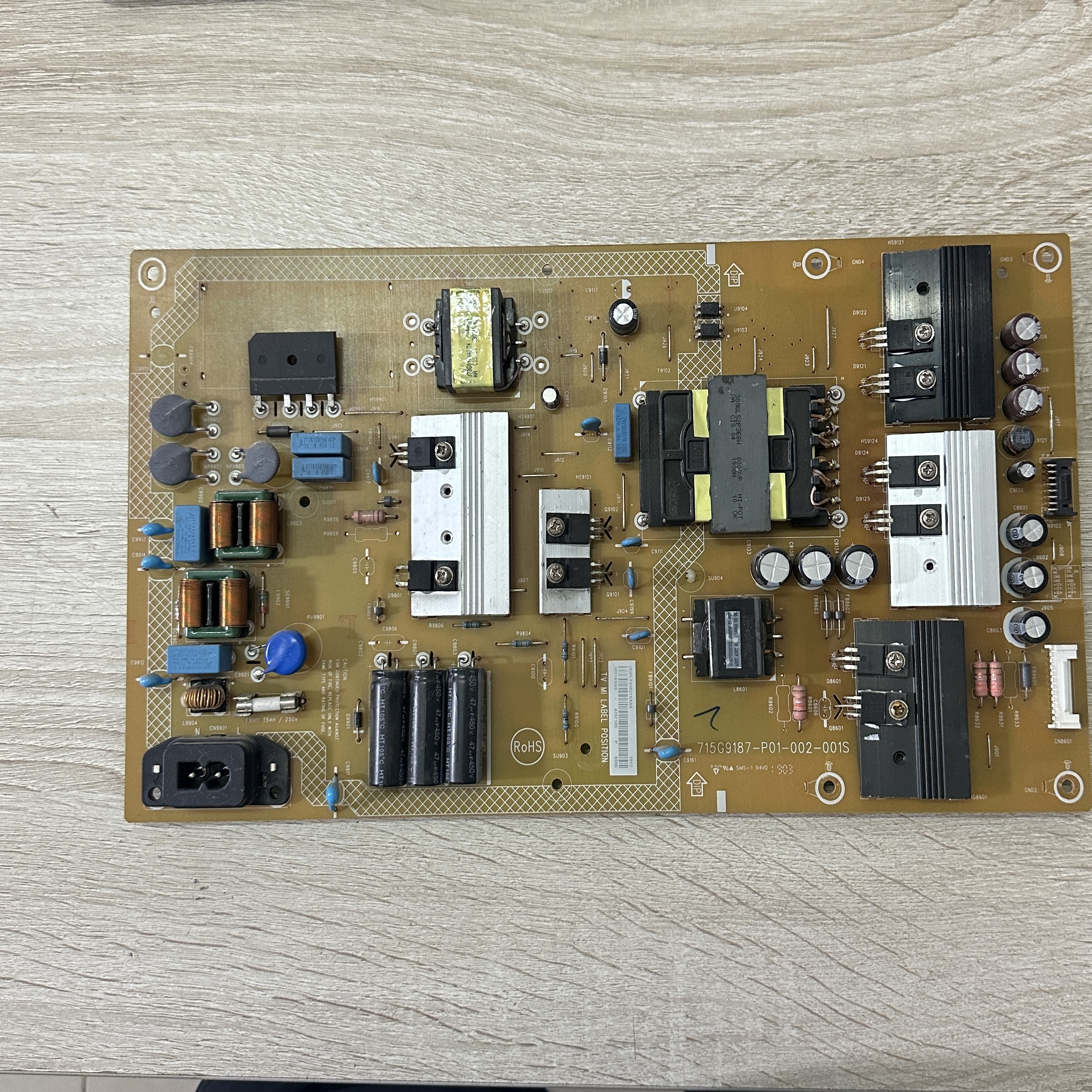 飞利浦65PUF6112/6152/T3电源板715G9187-P01-002-001S 测好