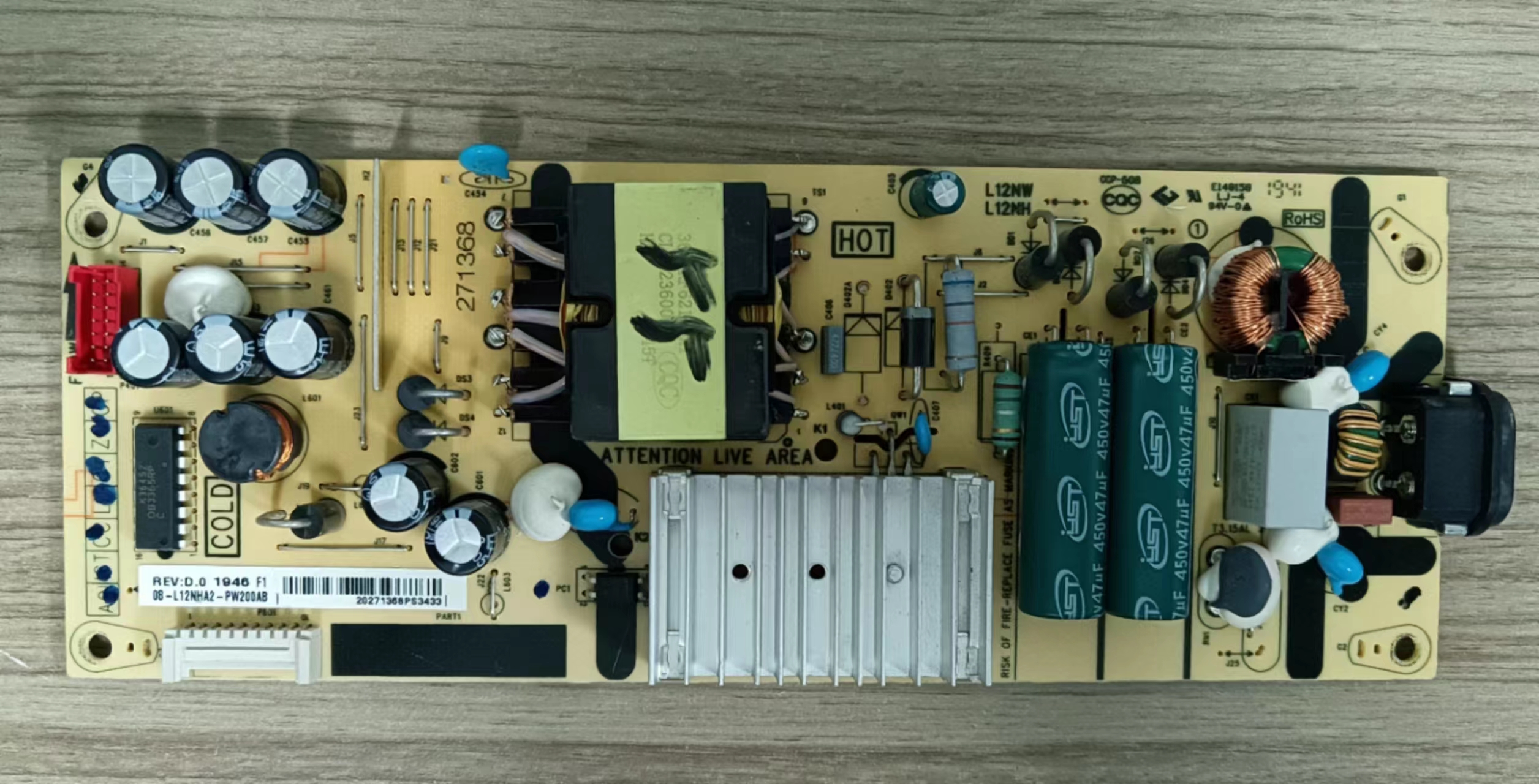 &原装TCL 55L680 55L2 D55A620U电视机电源板08-L12NHA2-PW200AB