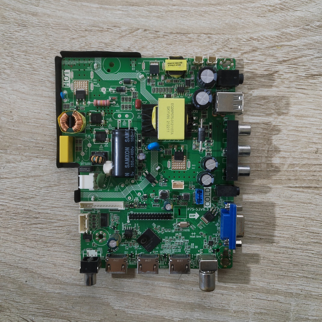 液晶电视P75-53v6.3三合一电视主板屏 PT550GT05-1现货30-90V/500