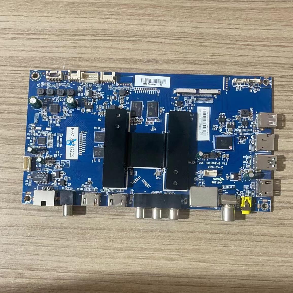 实拍@原装海尔LS55AL88R81A2主板0091802148 V1.5屏BOEI550WQ1
