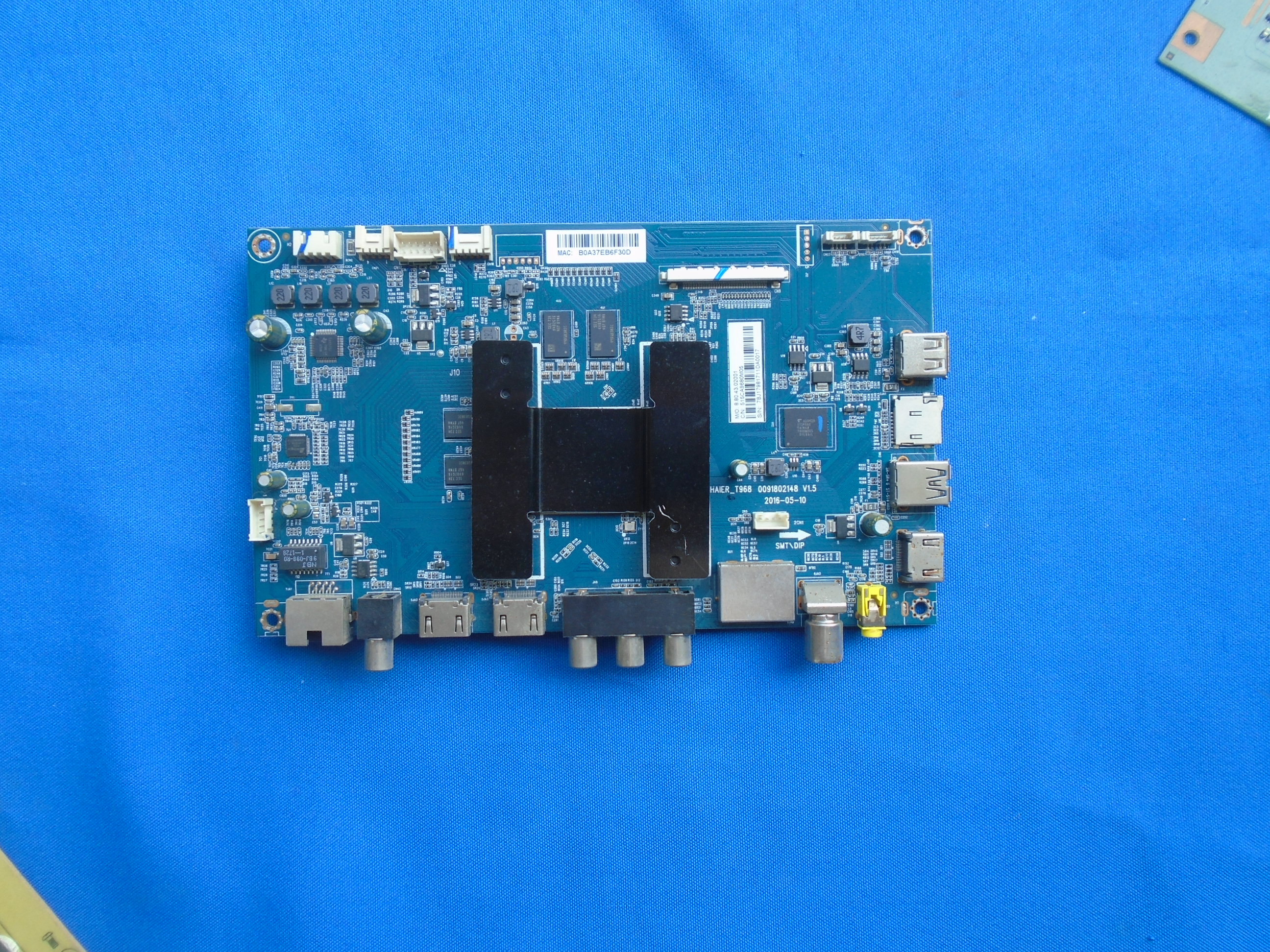 实拍D原装海尔LS65AL88U51A主板0091802148 V1.5配屏LSC650FN09-W