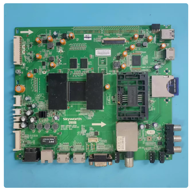 #原装 创维50E790U主板5800-A8R982-0P00 8R97屏V500DK2-KS1 试好