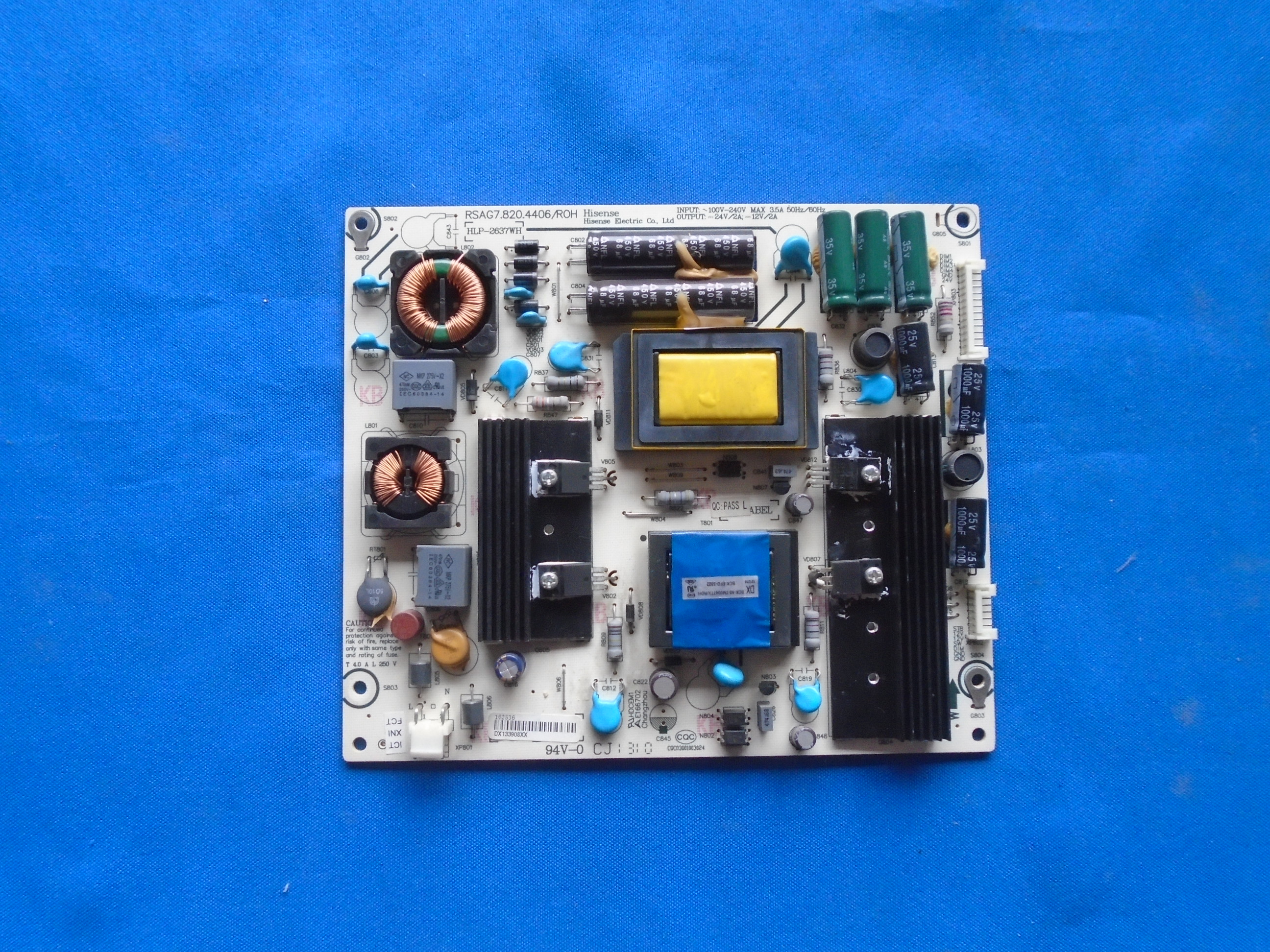 海信LED39K300J LED39K310NX3D LED37T36X3D电源板RSAG7.820.4406