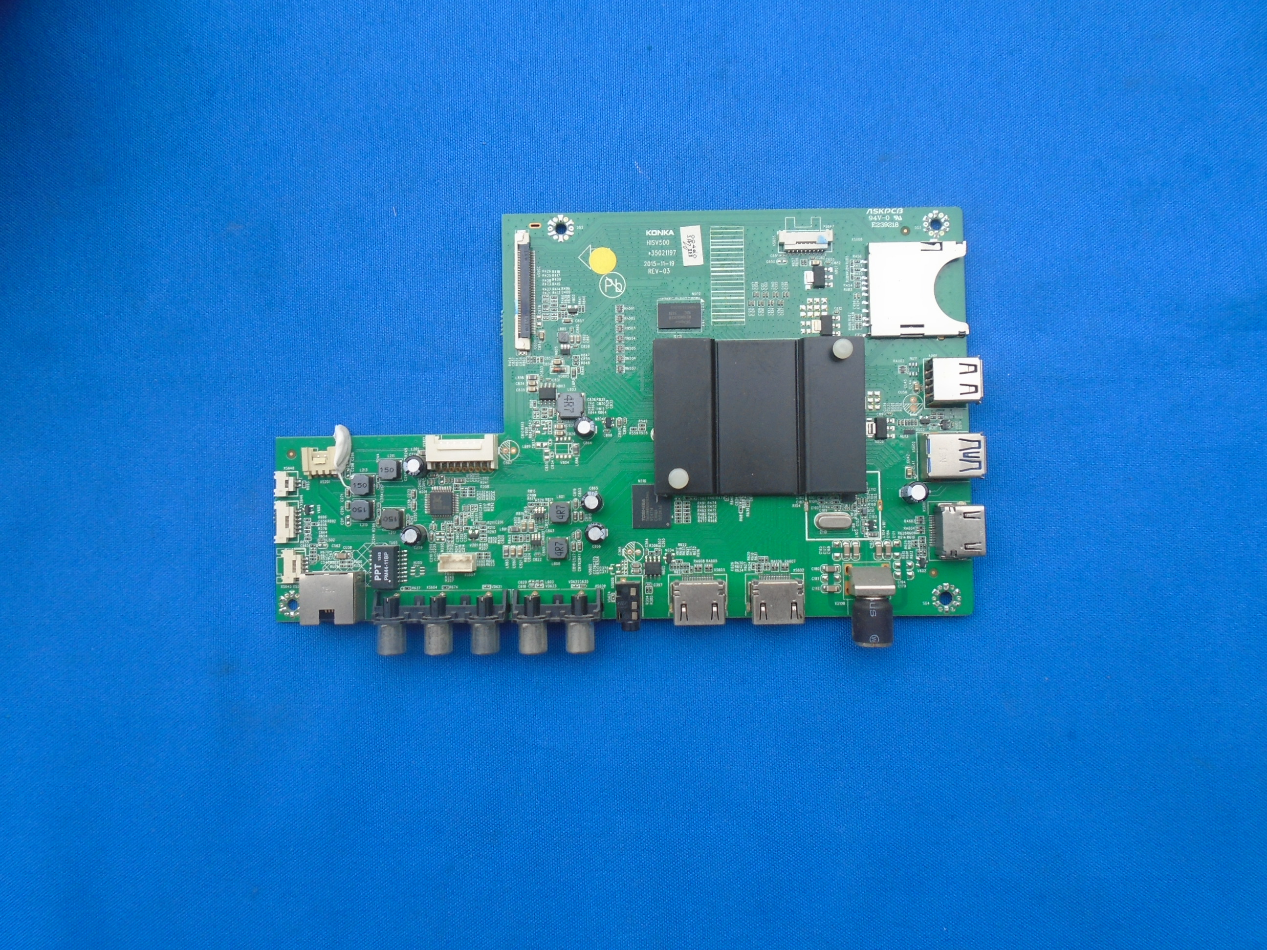 A原装康佳D55S A55U 主板35021197配LG屏72001103YT 1103YT测好