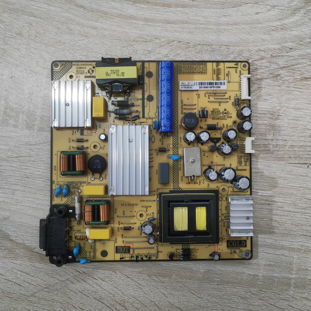 @原装东芝60U3600C 电视电源板 SHG5504C-101H 81-PBE060-H01测好