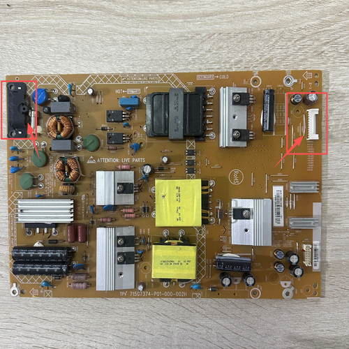 A飞利浦55PUF6650/T3 55PUF6271/T3电源板 715G7374-P01-000-002H