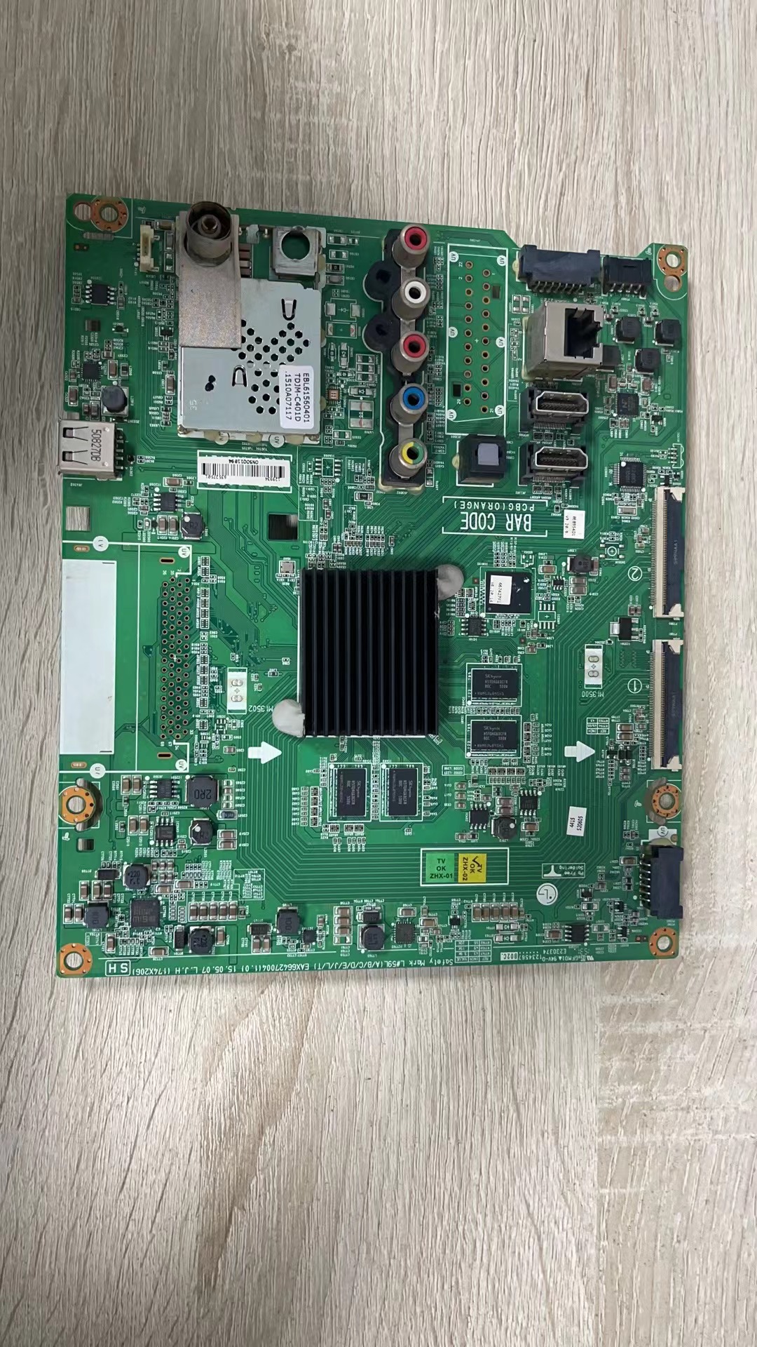 原装LG 55UF6800-CA主板 EAX66427004 配屏LC550EGG(FH)(M1) 实拍