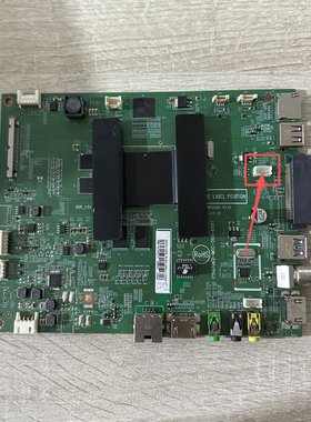 原厂海尔LU55K5000 LU40K5000 主板715G7062-M0C-000-005T屏选