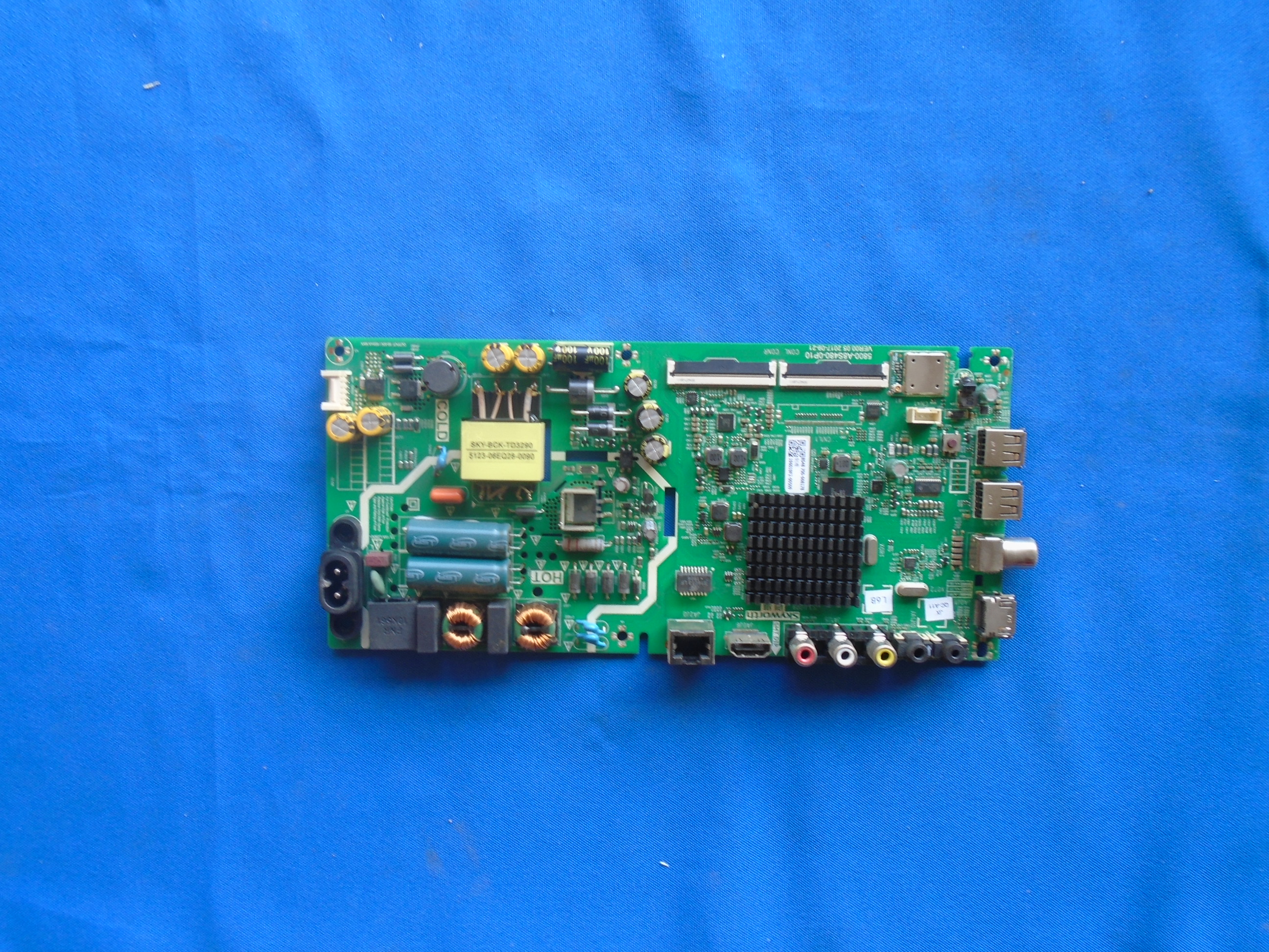 实拍D原装创维 43E2A主板5800-A8S480-0P10 屏 RDL430FY(BD0-300)