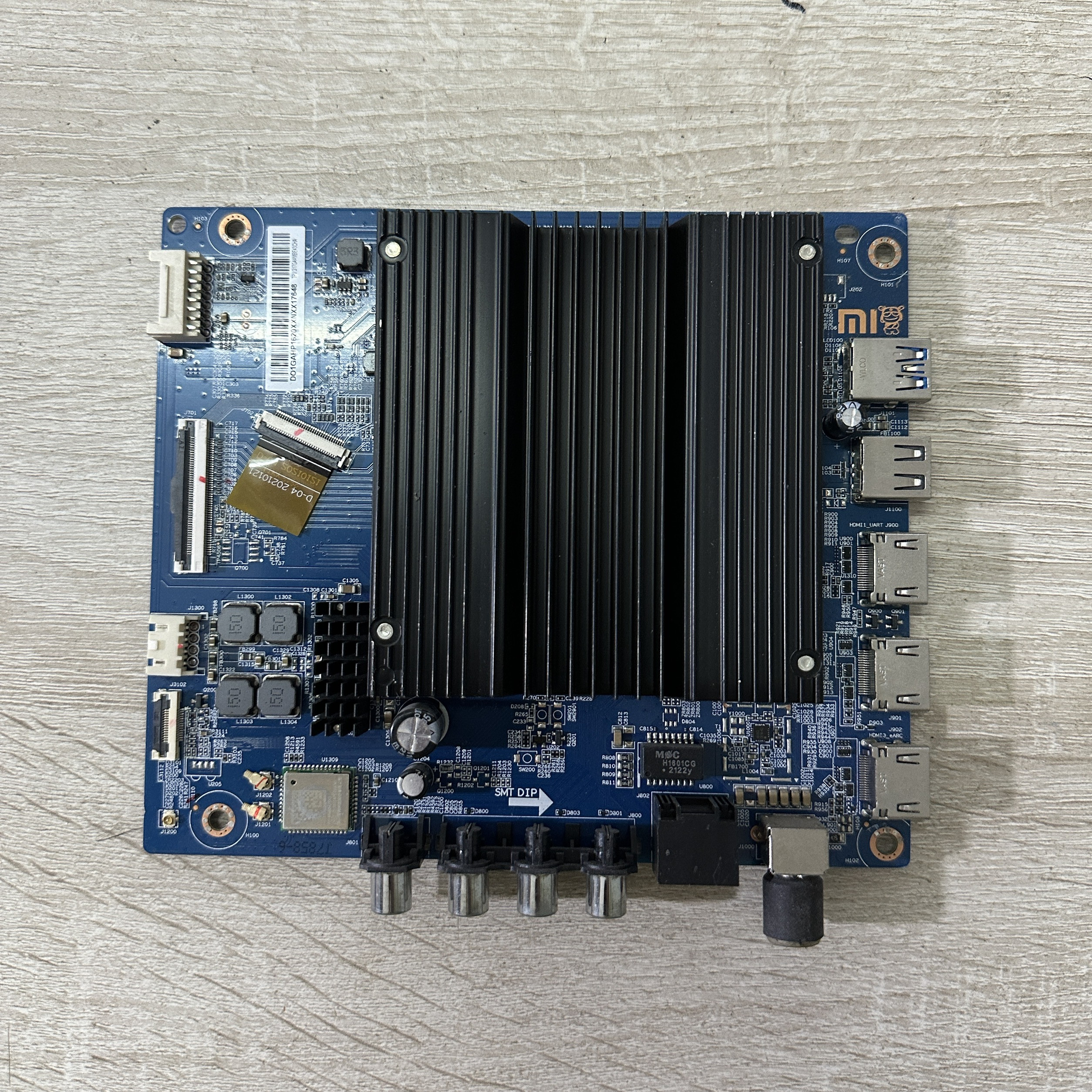 原厂小米L55M7-Z2主板DKTV-B016-9638-AE-20210604屏TPT550WR测好