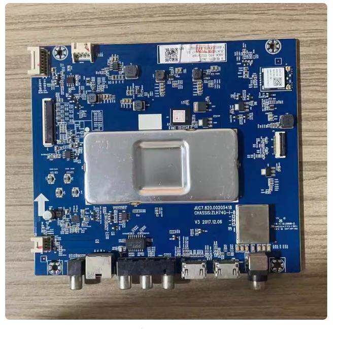 @原装长虹 55F9 55AM 主板JUC7.820.00205418屏C550U17-E4-L 测好