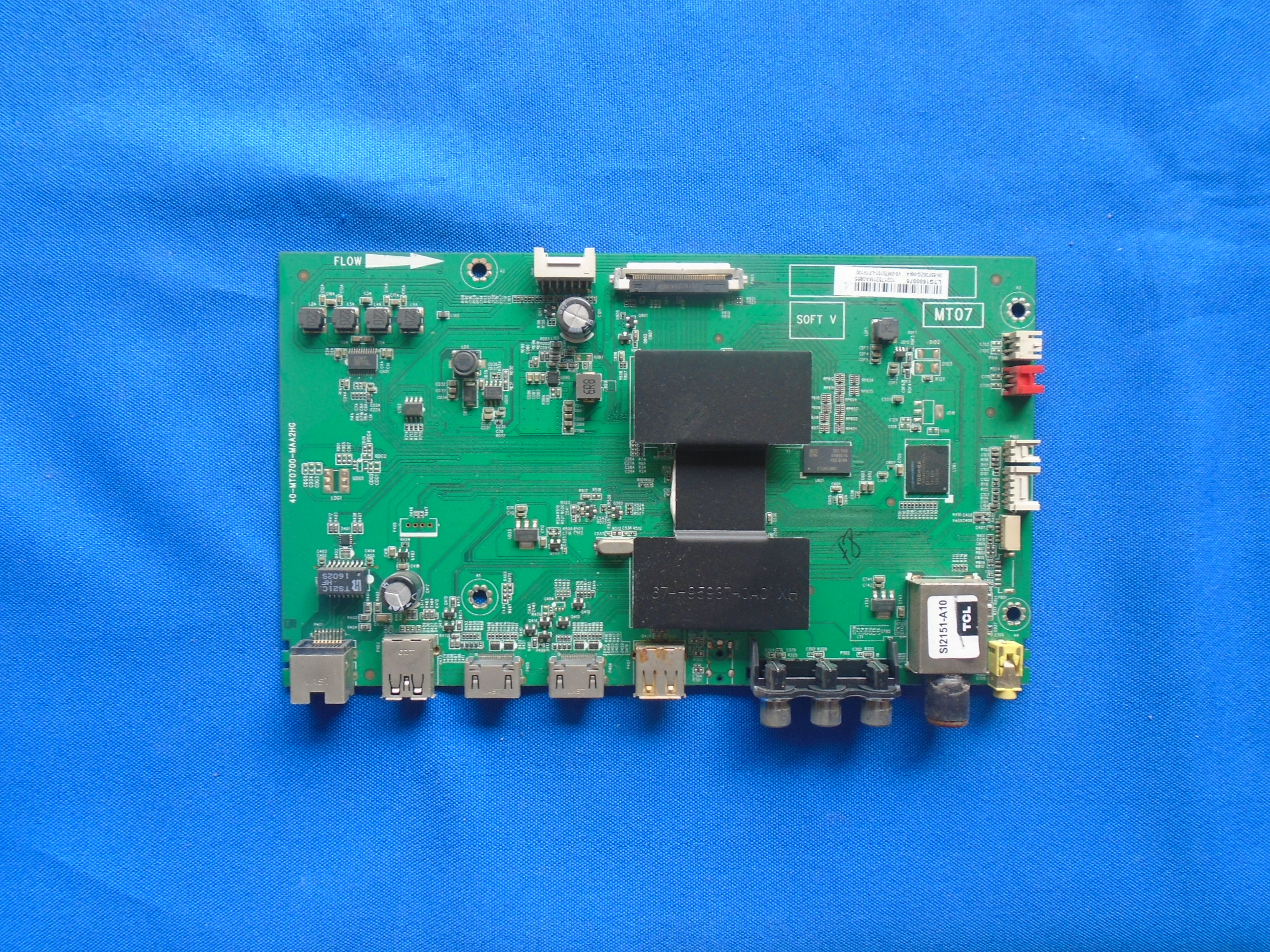 好A原装TCL L55F3800A/D55A710主板40-MT0700-MAA2HG屏LVF550CS0T