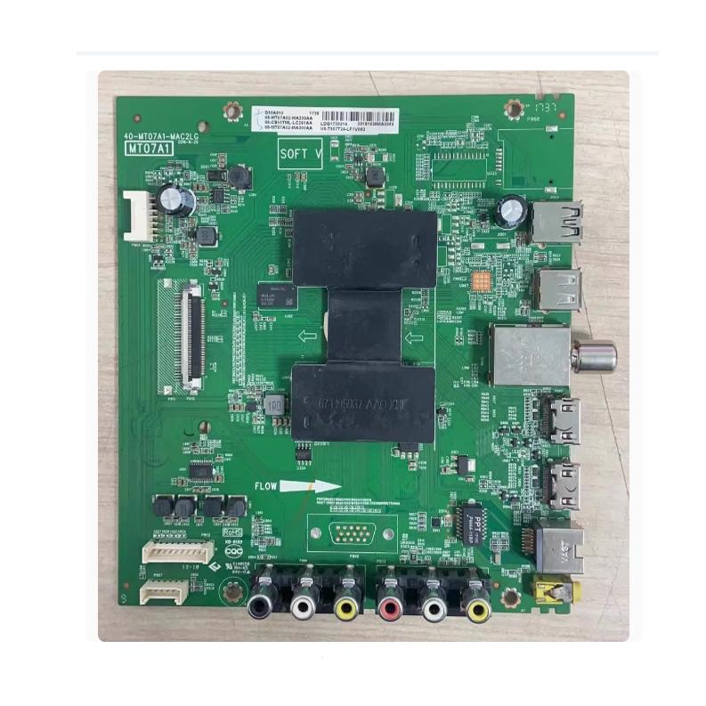 @原装TCL D55A810 Y55P1A 主板40-MT07A1-MAC2LG 屏LVF550ND1L CD