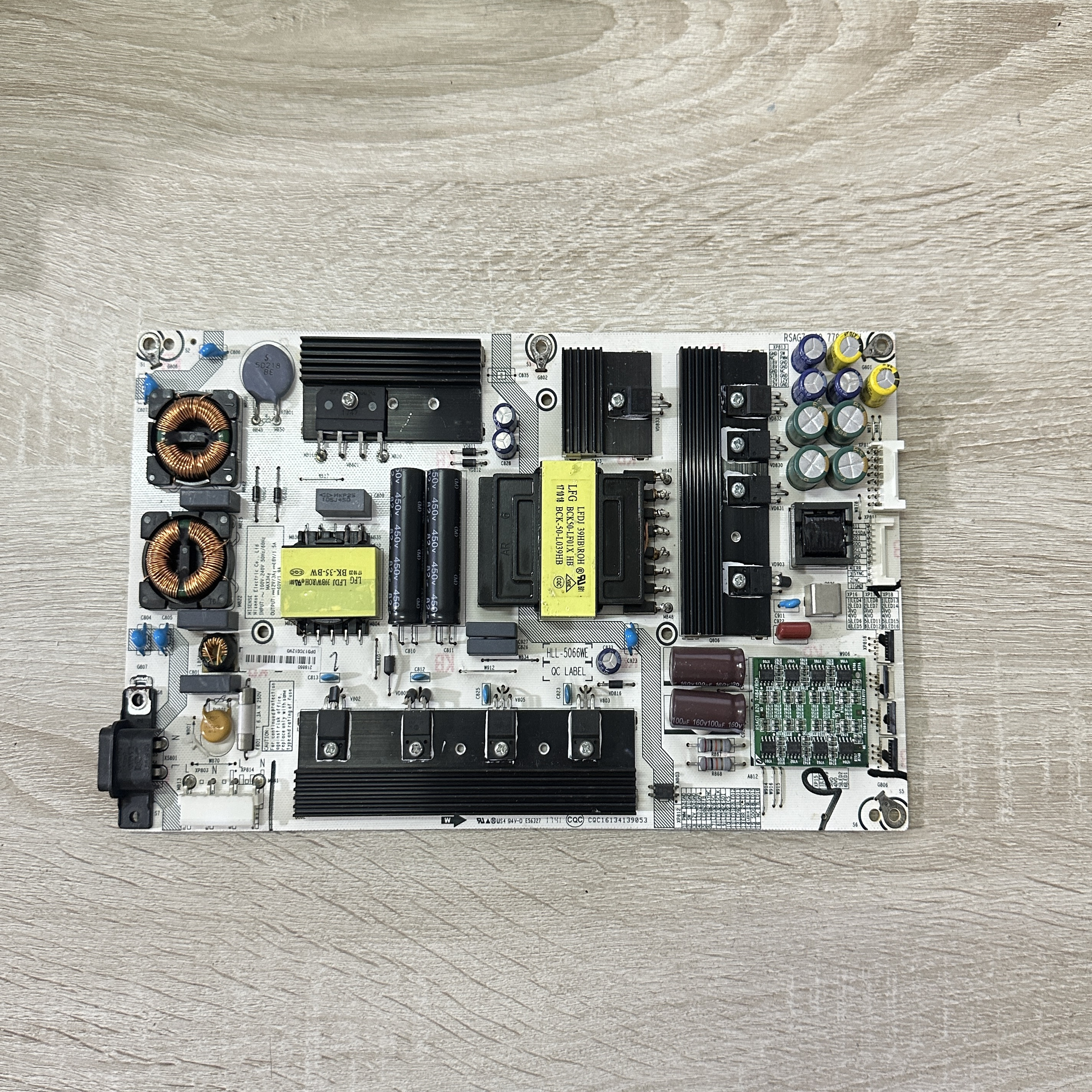 原装海信LED55NU7700U电源板RSAG7.820.7783 HLL-5066WE 成色新