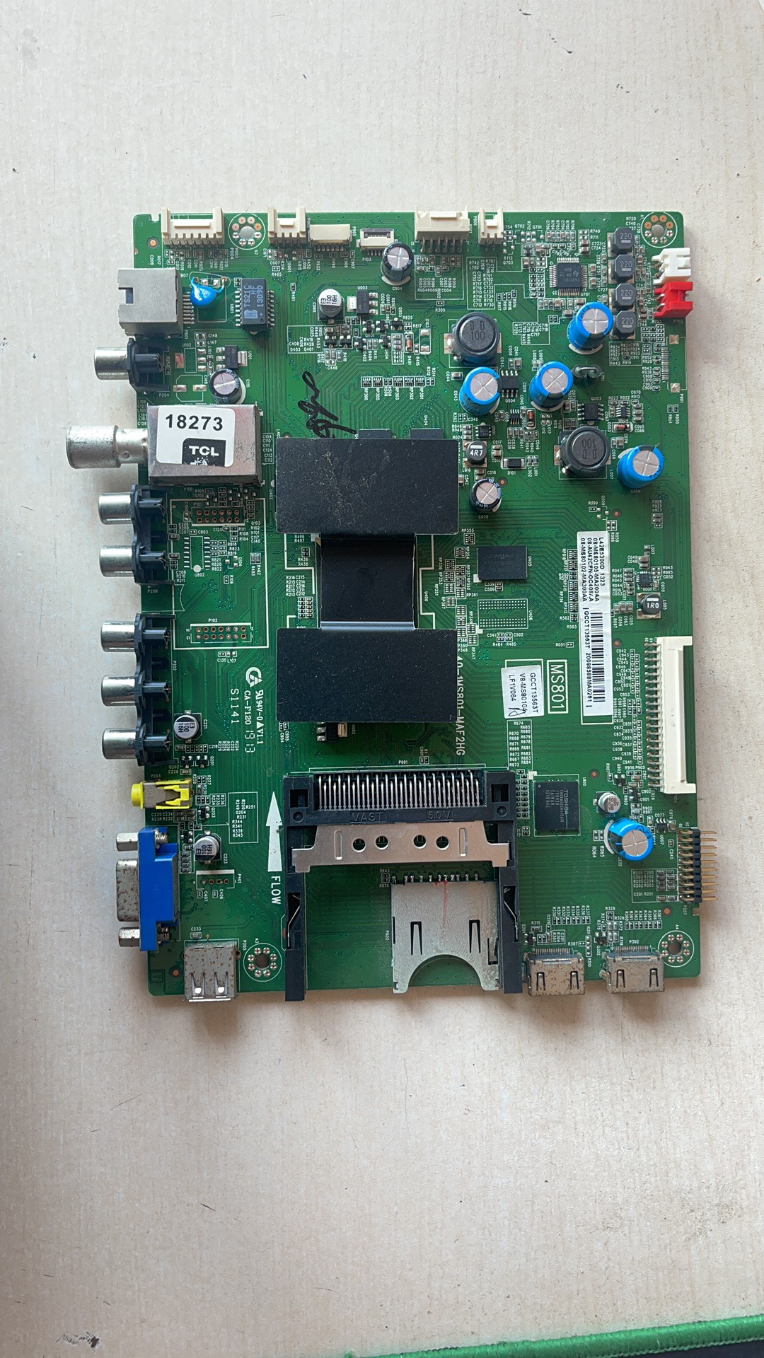 已测好w原装 TCL L46E5300D主板40-1MS801-MAF2HG屏LVF460SSTM