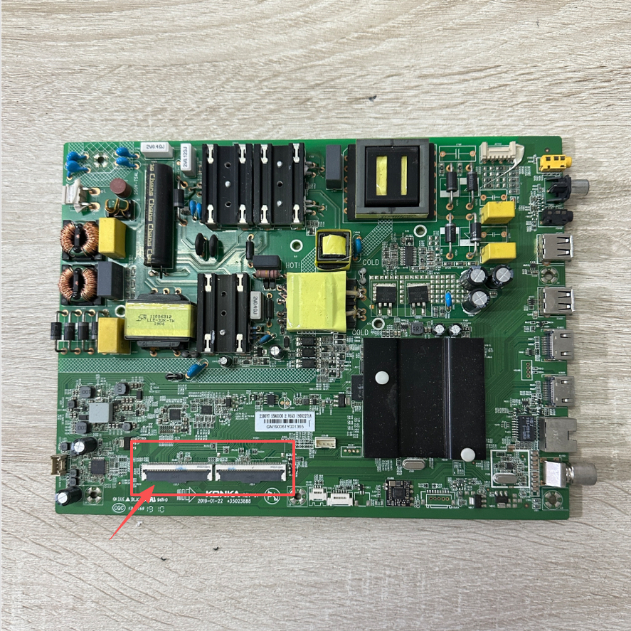 原装康佳LED55K6100主板35023888屏72002200YT 2200YT 现货实拍