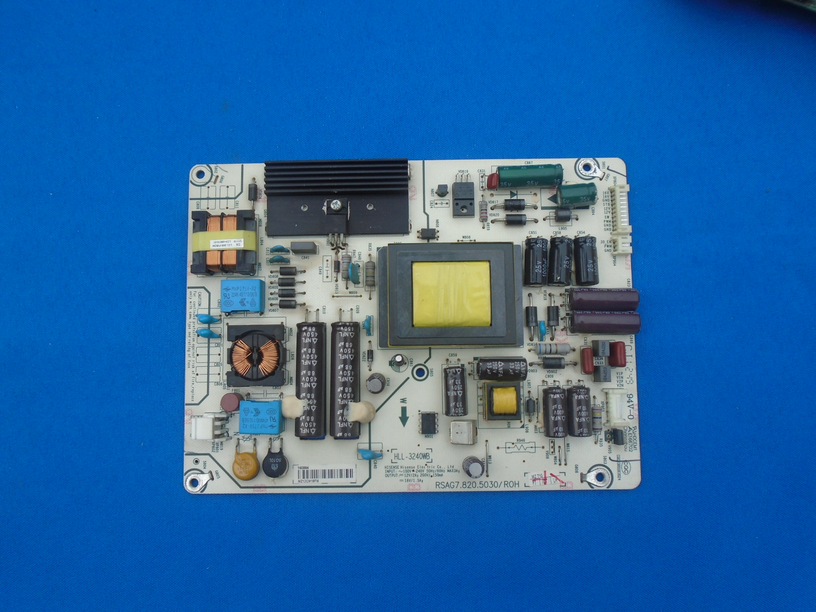AA测好 原装海信LED39K200J LED39K300J电源板RSAG7.820.4406