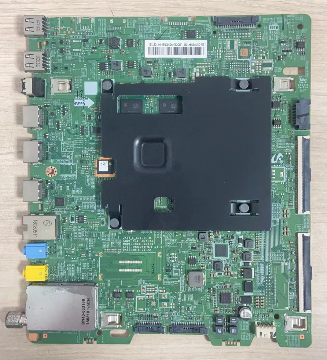 #原装三星UA55KU6100JXXZ 主板BN41-02528A 屏BOEI550WQ1现货实拍