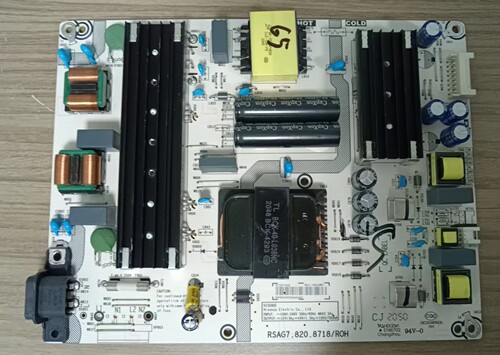 原装海信65A52F 65E3F-PRO电源板RSAG7.820.8718 /ROH  背光2针