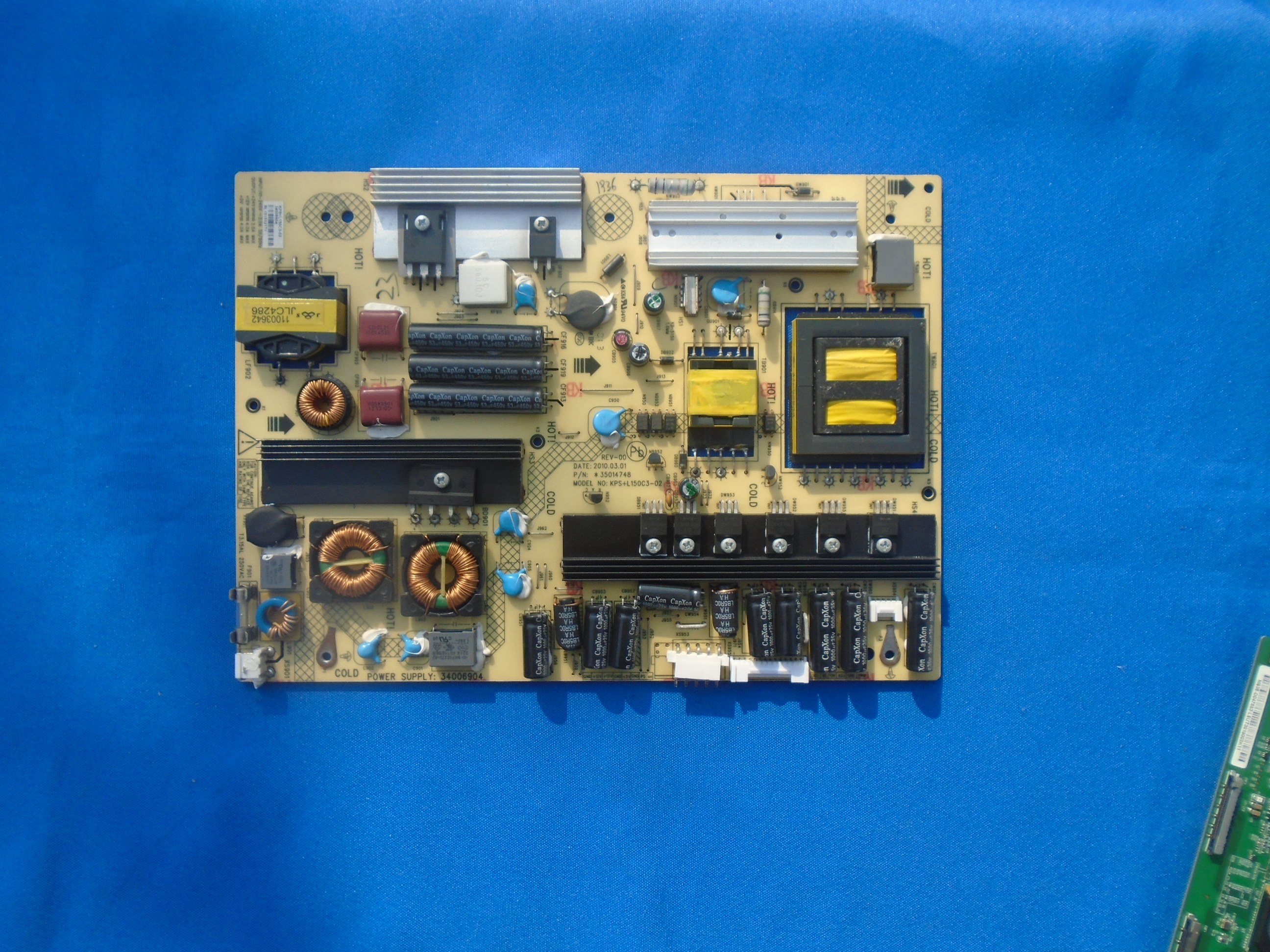 原装康佳LED42IS97N 电源板34006904 35014748 KPS+L150C3-02现货