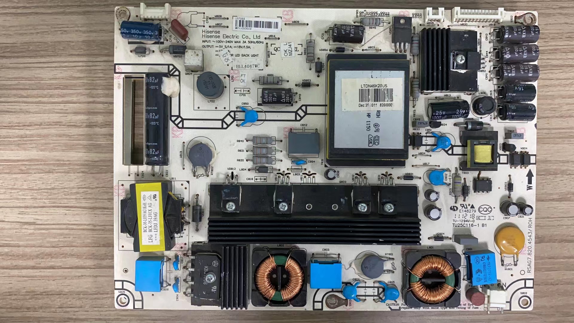 原装拆机海信LED46K300电源板 RSAG7.820.4543/ROH HLL-4047WC