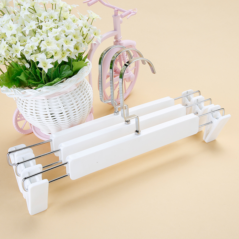 防滑无痕磨砂可调节磨砂木纹裤架