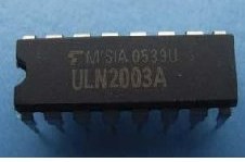 ULN2003A电机驱动芯片IC 达林顿步进电机驱动 5V直流电机驱动芯片