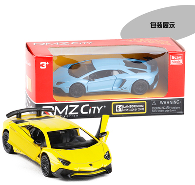 裕丰136兰博基尼合金汽车模型