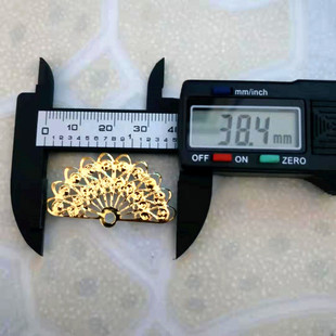 戏剧头饰配件扇形头饰配件粤剧头饰扇形金属片戏头饰配件DIY配件