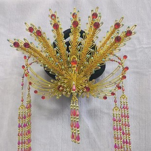 手工制作粤剧凤冠越剧凤冠京剧凤冠潮剧凤冠客串凤冠戏剧凤冠正凤