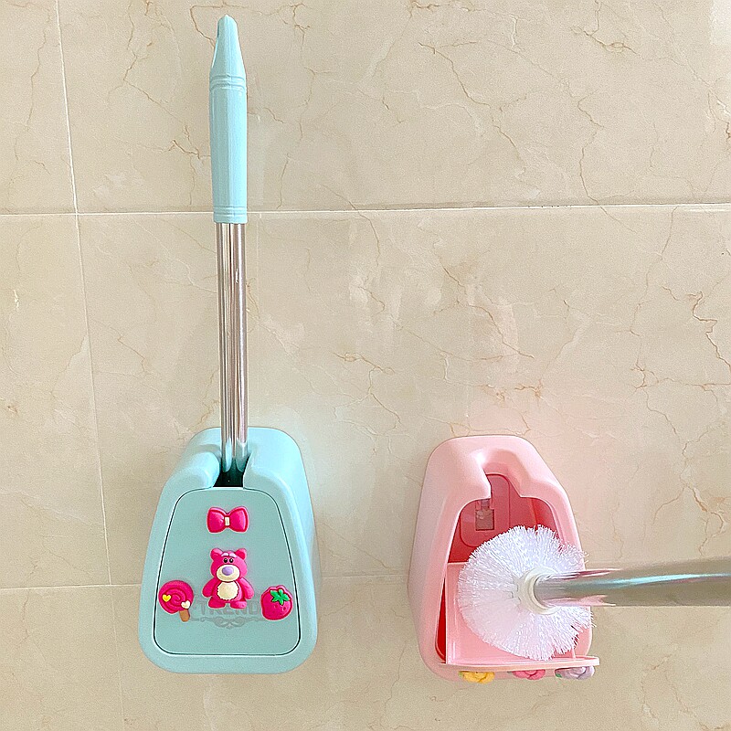 新款马桶刷可爱家用无死角卫生间厕所刷子壁挂免打孔洗马桶刷神器