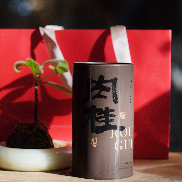 琪明肉桂【家茶肉桂罐装】武夷岩茶核心场区浓香茶叶125g罐装散茶