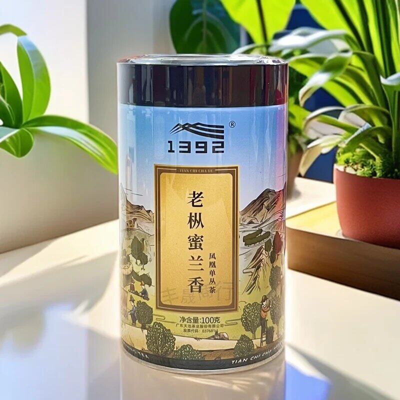 天池茶业1392老枞蜜兰香乌岽山凤凰单枞高山茶认证茶叶罐装散茶