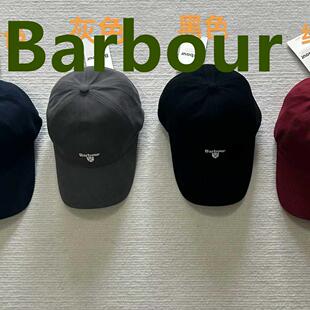 现货日本Barbour 棒球帽鸭舌帽男女同款经典帅气新款