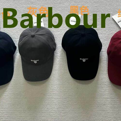 现货日本Barbour 棒球帽鸭舌帽男女同款经典帅气新款