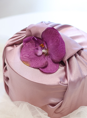 结婚伴手礼女伴娘绸缎风吕敷礼盒小众高级创意高档实用空盒子礼物