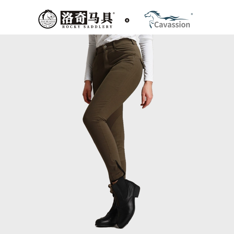 Cavassion马术马裤 英式马术马裤 男女通用 洛奇马具8103015图片