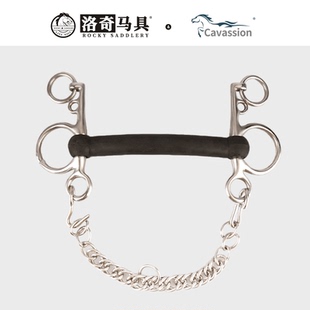马衔铁马口衔马匹马术用品不锈钢135马嚼子马鞍配件赛骑马8209218