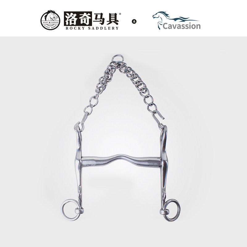 Cavassion威茅斯口衔 盛装舞步衔铁 马嚼子 洛奇马具8209075