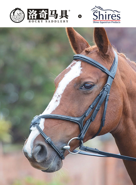 英国Shires 8字形水勒缰（Avignon）洛奇马具8218087