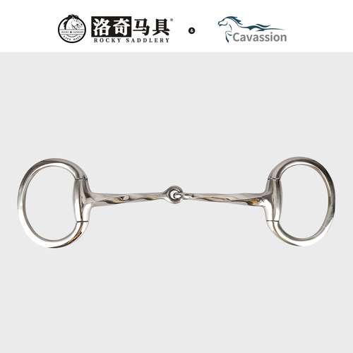 O型两节螺旋马术口衔 马术衔铁 马嚼子 洛奇 8209223