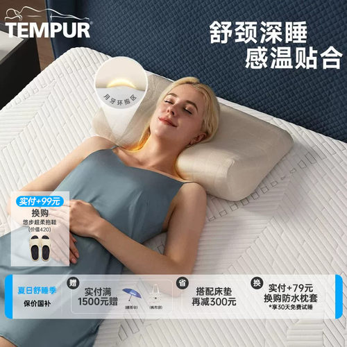 泰普尔护颈枕记忆棉千禧感温枕头
