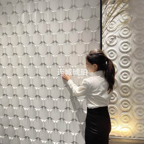 3D水泥砖奶茶店门面门头高级餐厅艺术砖环保商业空间泽塔定制颜色