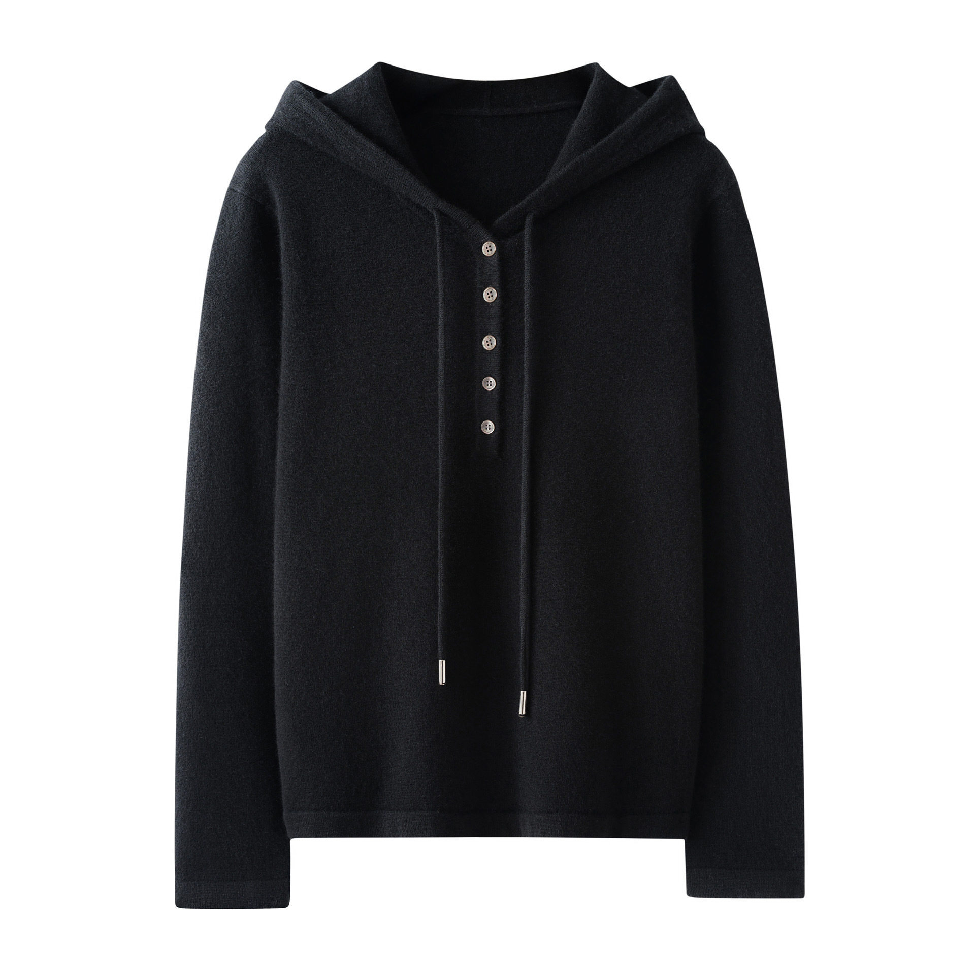 套头连帽羊毛2025秋冬毛针织衫