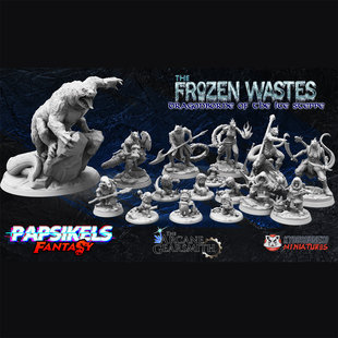 【冰雪神话】雪人 雪人宝宝 巫师 枭雄 龙裔 哥布林 DND棋子跑团