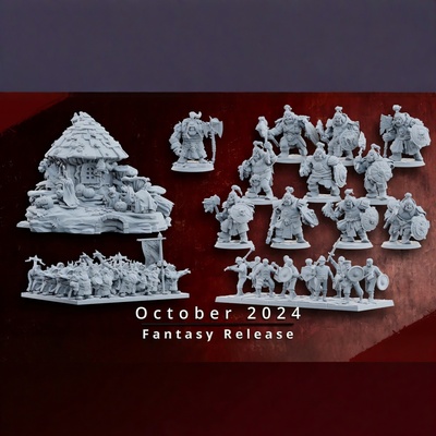 【矮人战争】大灰兽人督军 弩手 自由雇佣兵中古战争锤神战棋模型