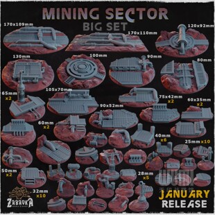 【工业管道】岩石 管道 井盖 DND跑团桌游棋子DIY通用地台模型